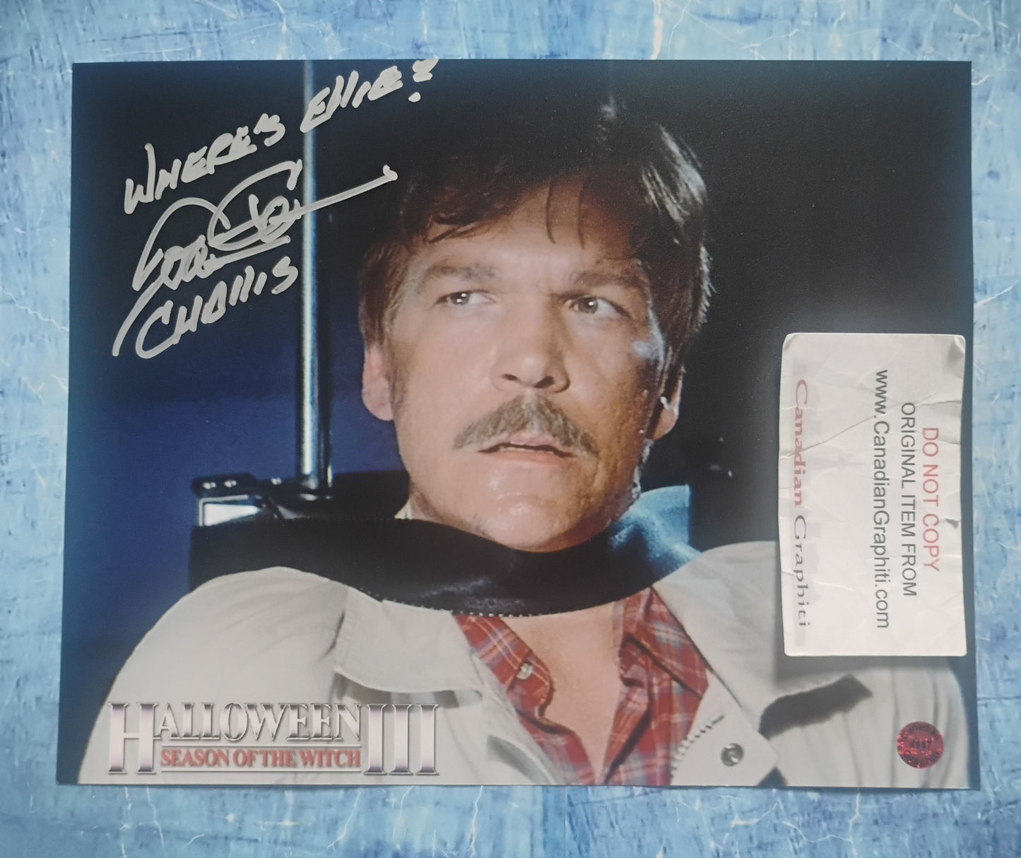 Tom Atkins Hand Signed Autograph 8x10 Photo COA Halloween III