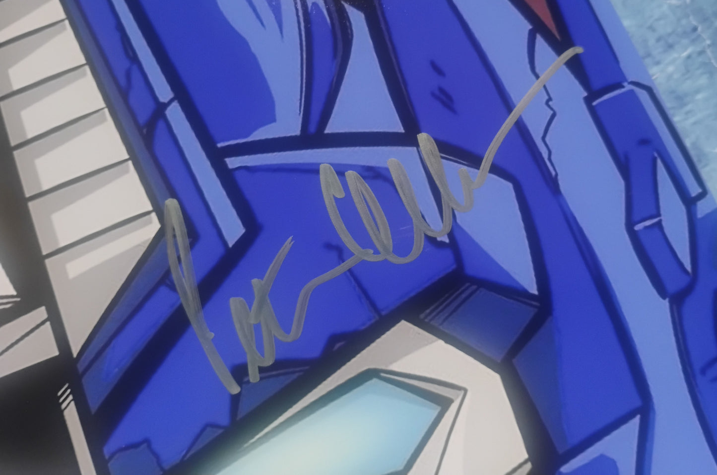 Peter Cullen & Frank Welker Hand Signed Autograph 11x14 Photo COA Transformers