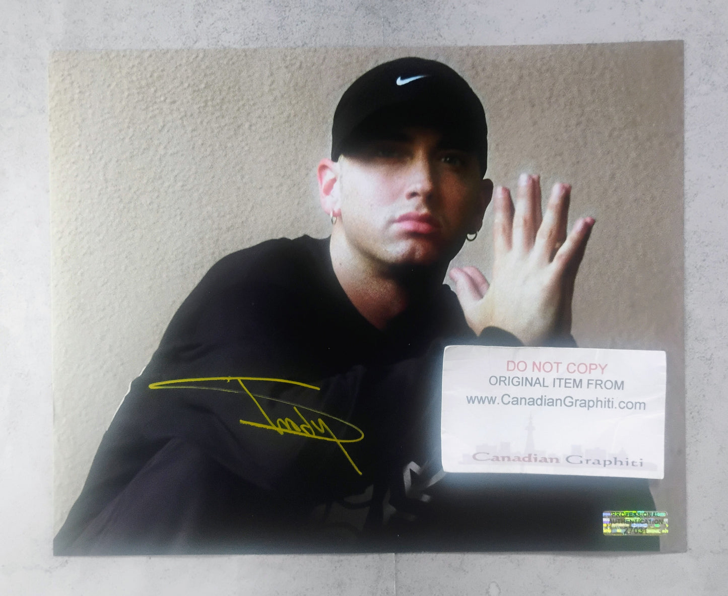 Eminem Hand Signed Autograph 8x10 Photo COA