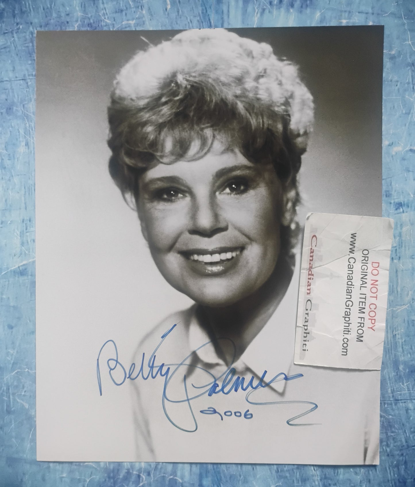 Betsy Palmer Hand Signed Autograph 8x10 Photo COA Friday The 13th