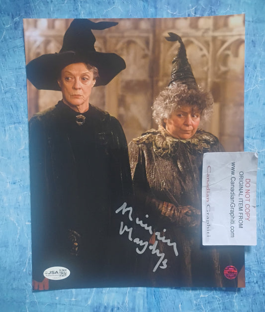 Miriam Margoyles Hand Signed Autograph 8x10 Photo JSA COA Harry Potter
