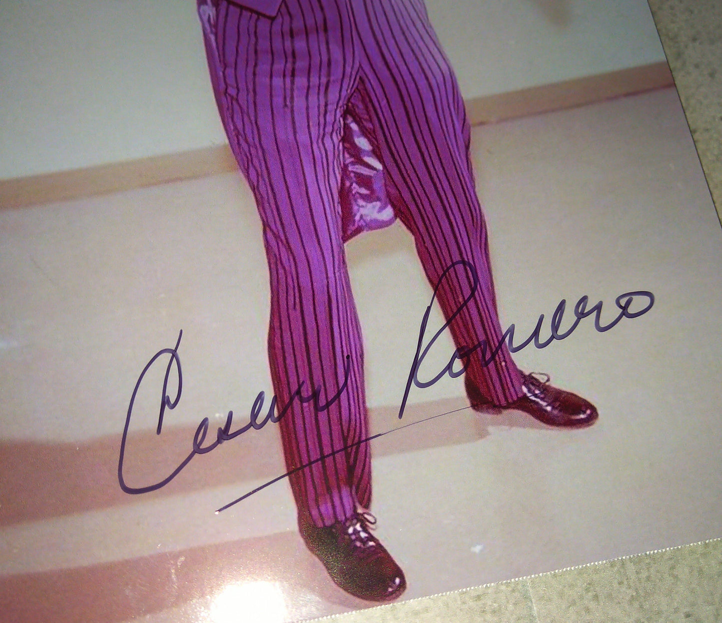 Cesar Romero Hand Signed Autograph Photo COA Batman