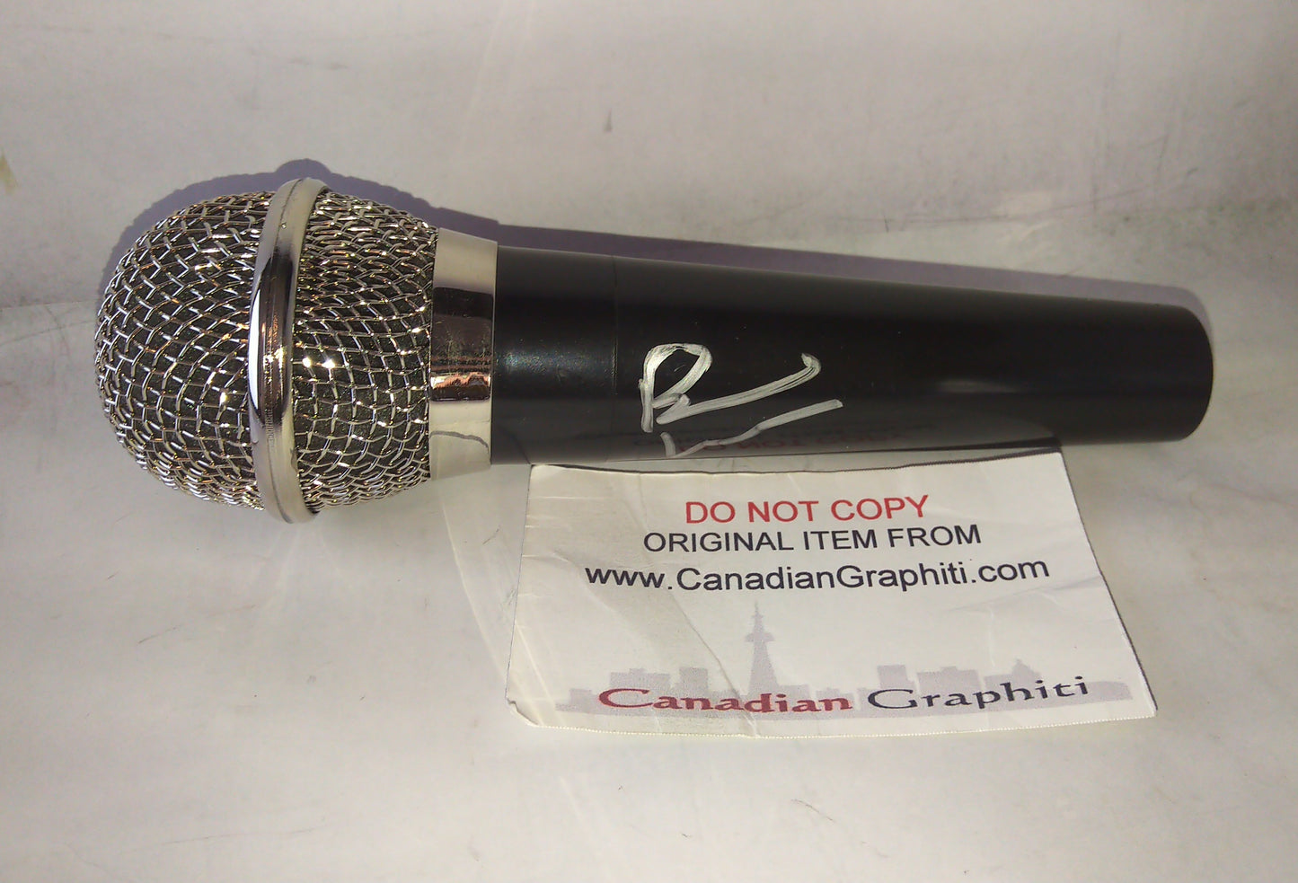 Brian Wilson Hand Signed Autograph Microphone COA The Beach Boys