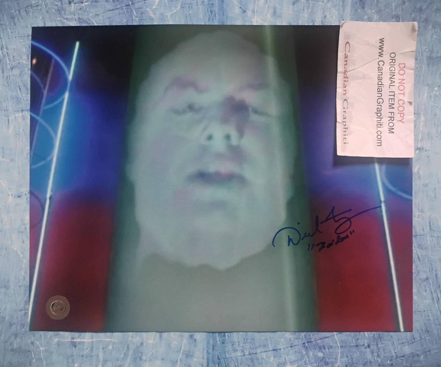 David Fielding Hand Signed Autograph 8x10 Photo COA Power Rangers