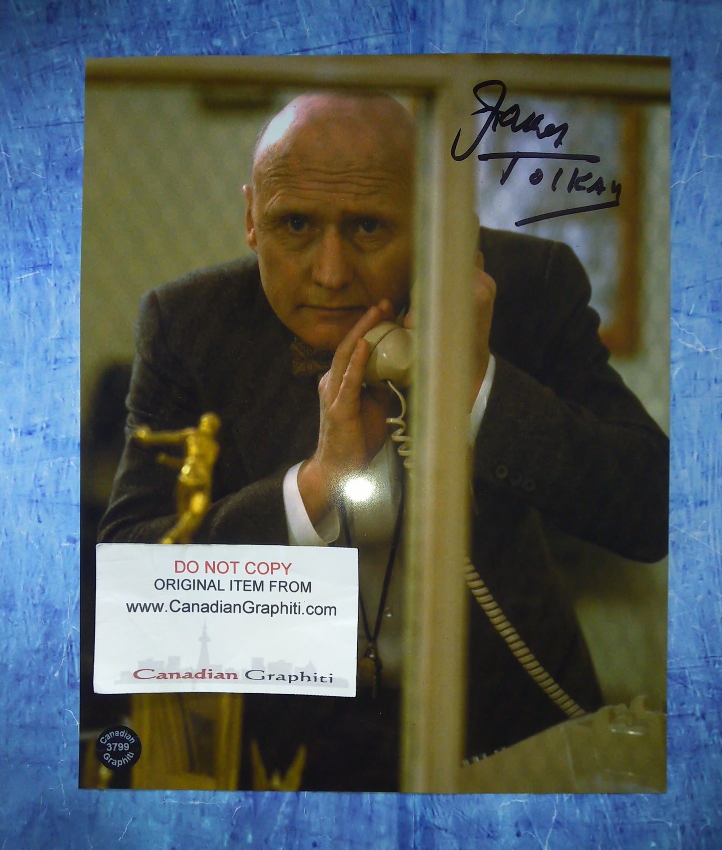 James Tolkan Hand Signed Autograph 8x10 Photo COA + OPix Back To The Future