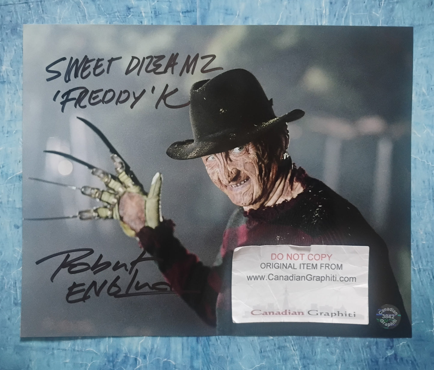 Robert Englund Hand Signed Autograph 8x10 Photo COA Nightmare On Elm Street