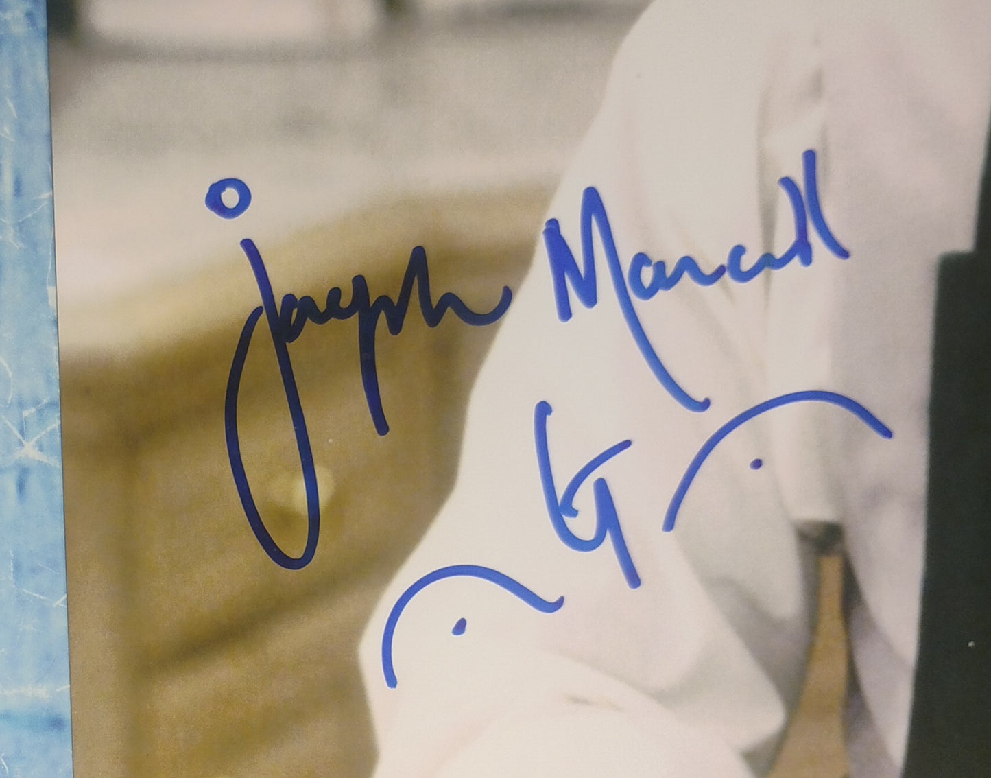 Joseph Marcell Hand Signed Autograph 8x10 Photo JSA COA Fresh Prince Of Bel Air