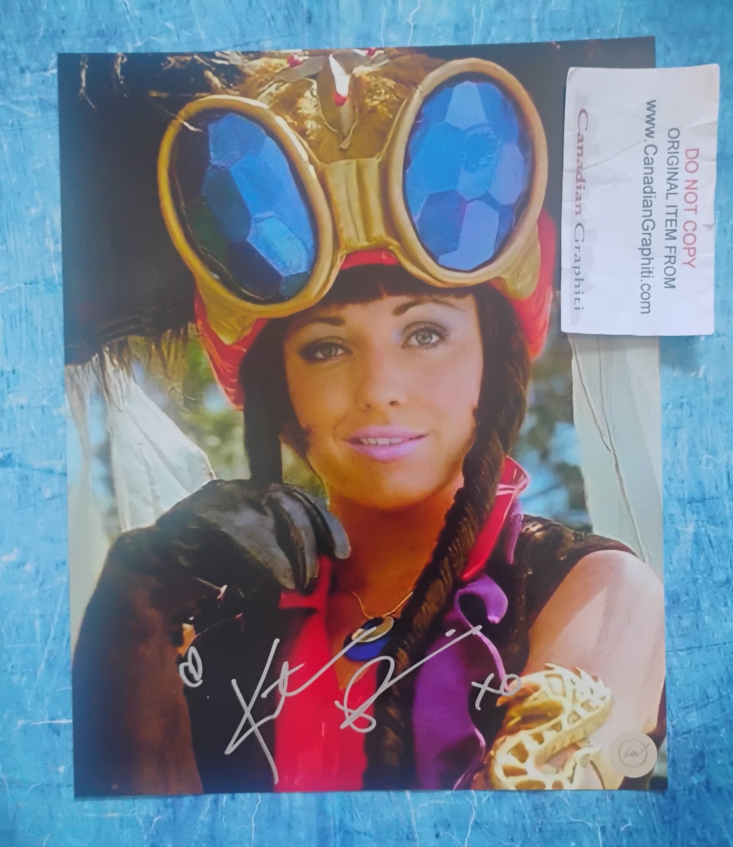Katrina Devine Hand Signed Autograph 8x10 Photo COA Power Rangers