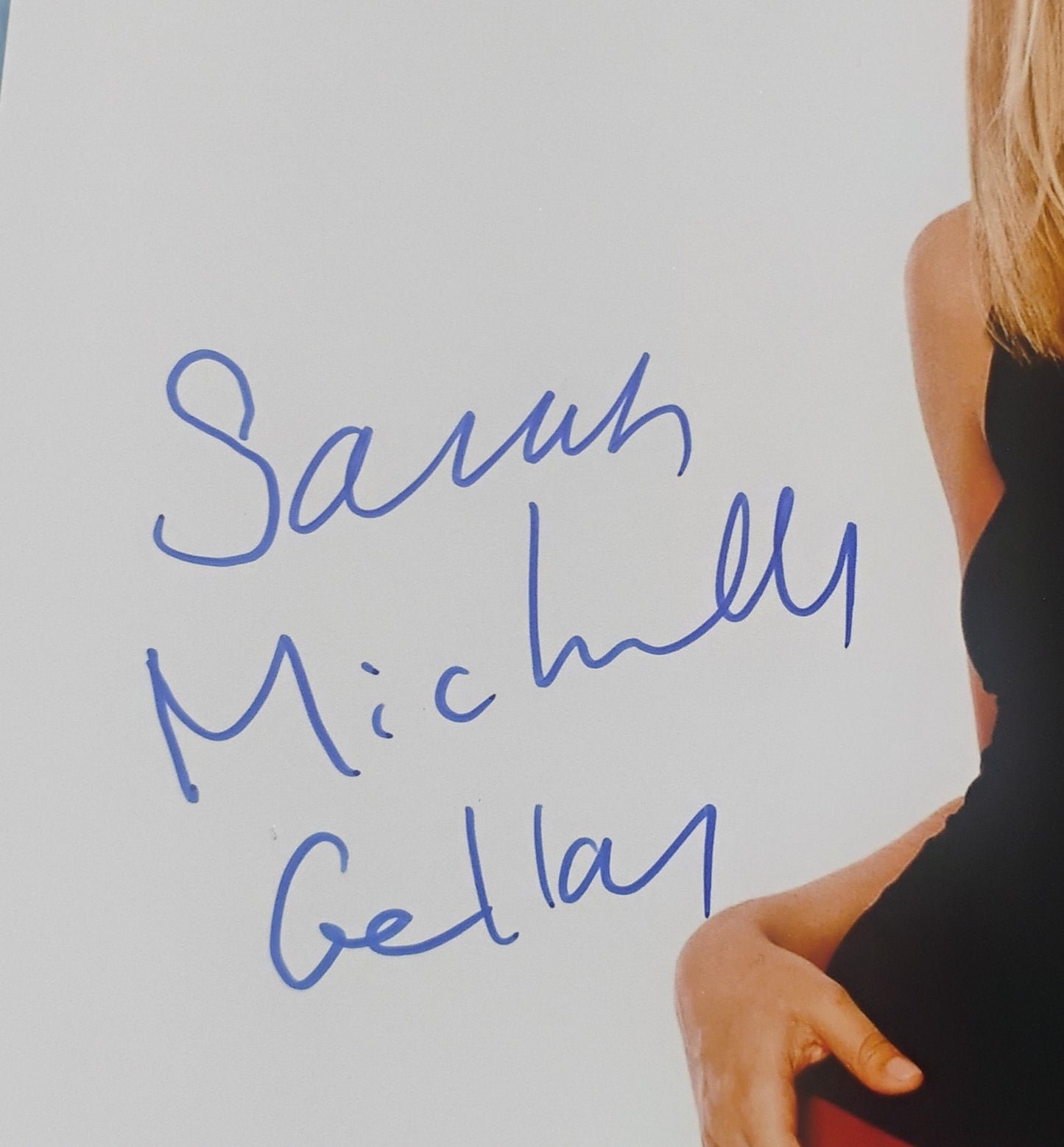 Sarah Michelle Gellar Hand Signed Autograph 8x10 Photo BAS COA Buffy The Vampire Slayer