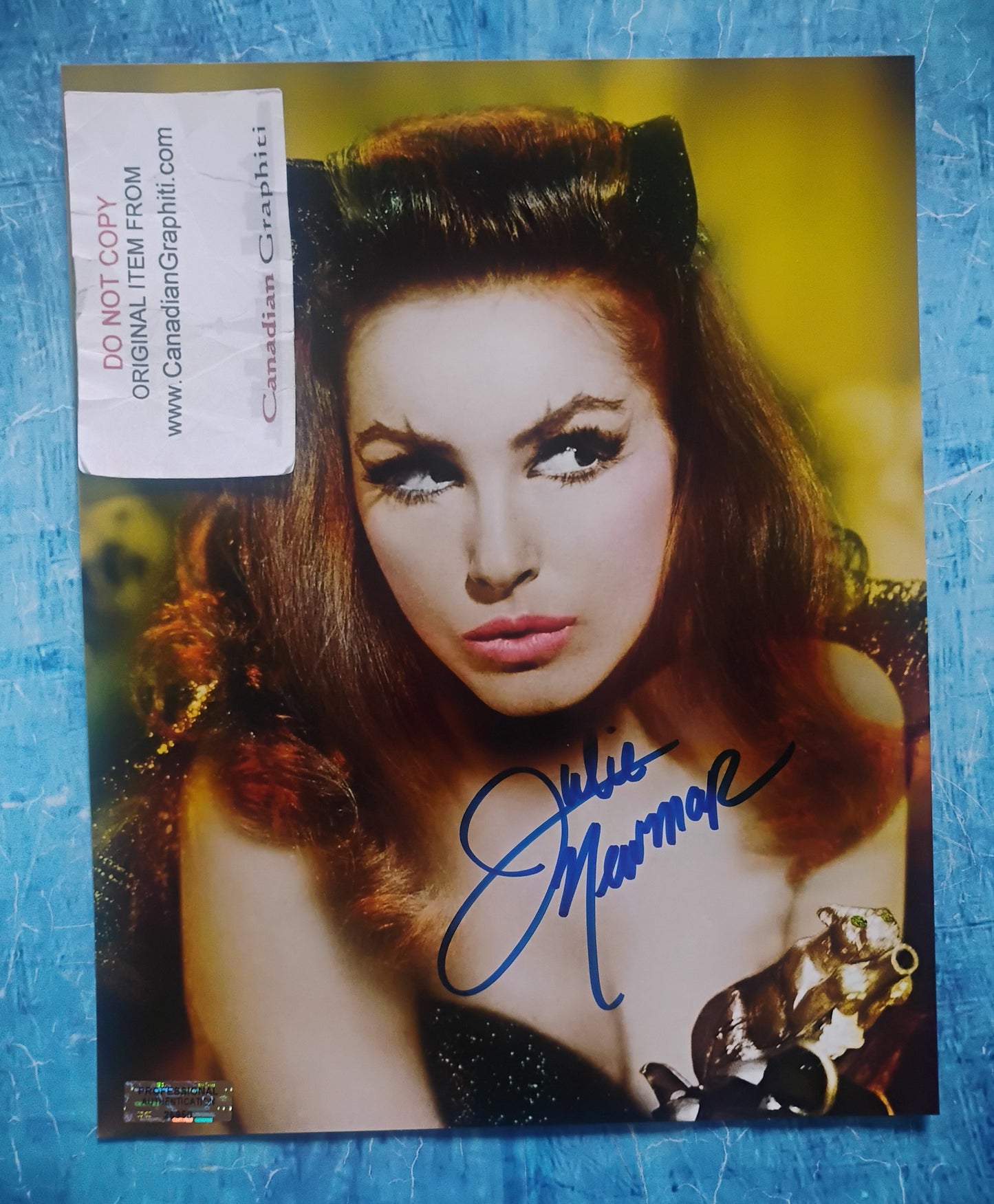 Julie Newmar Hand Signed Autograph 8x10 Photo COA Catwoman