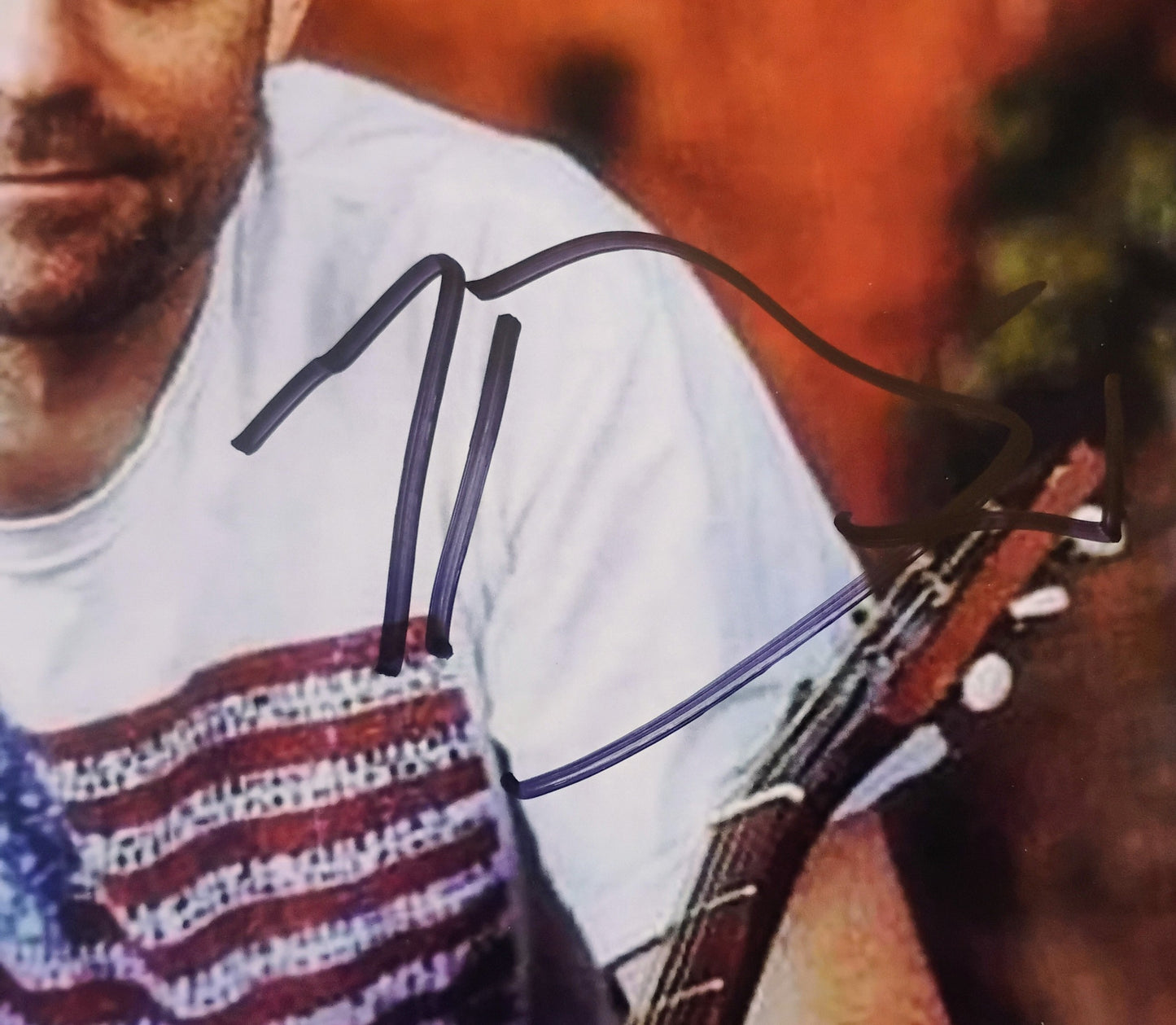 Gord Downie Hand Signed Autograph 8x10 Photo COA Tragically Hip