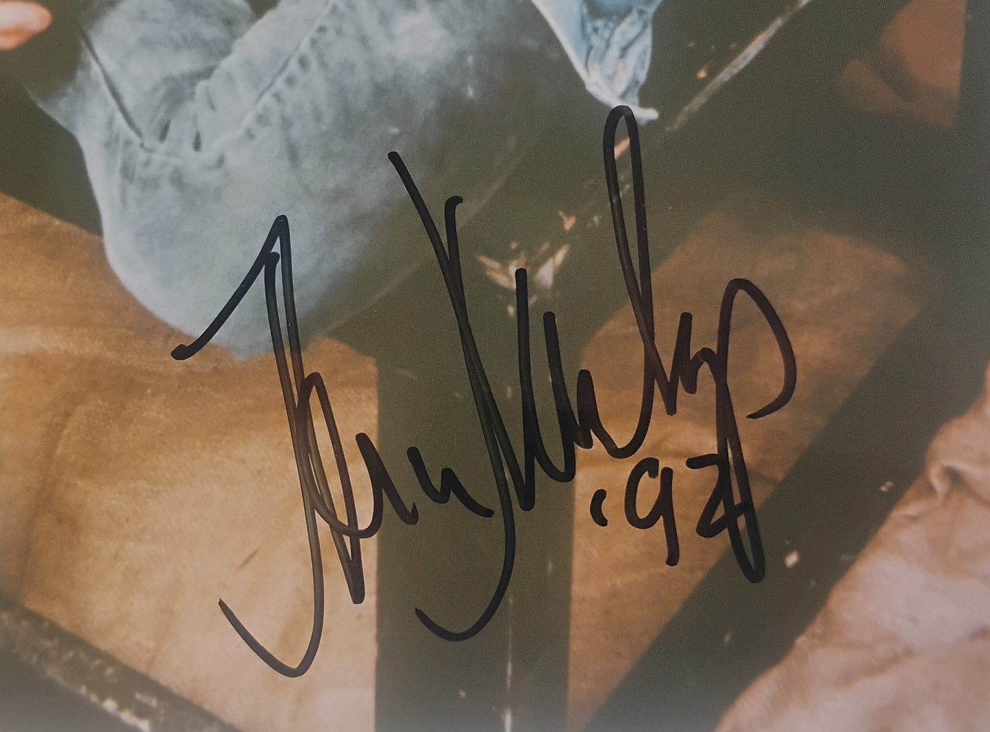 John Cougar Mellencamp Hand Signed Autograph 8x10 Photo PSA COA