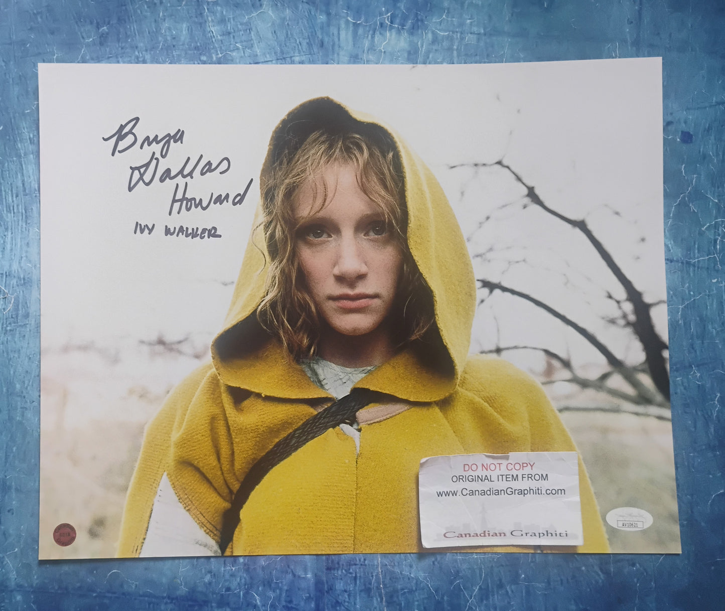 Bryce Dallas Howard Hand Signed Autograph 11x14 Photo JSA COA The Village