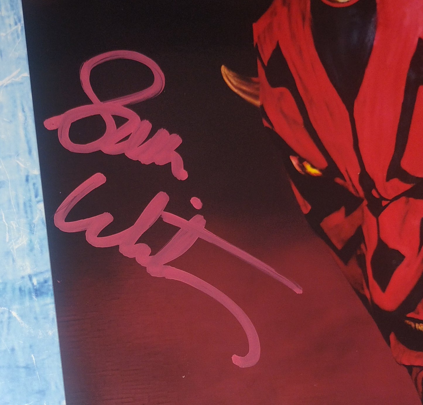 Sam Witwer Hand Signed Autograph 8x10 Photo OPix COA Star Wars Darth Maul