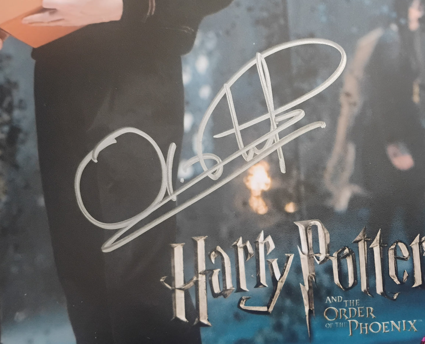James & Oliver Phelps Hand Signed Autograph 8x10 Photo OPix COA Harry Potter