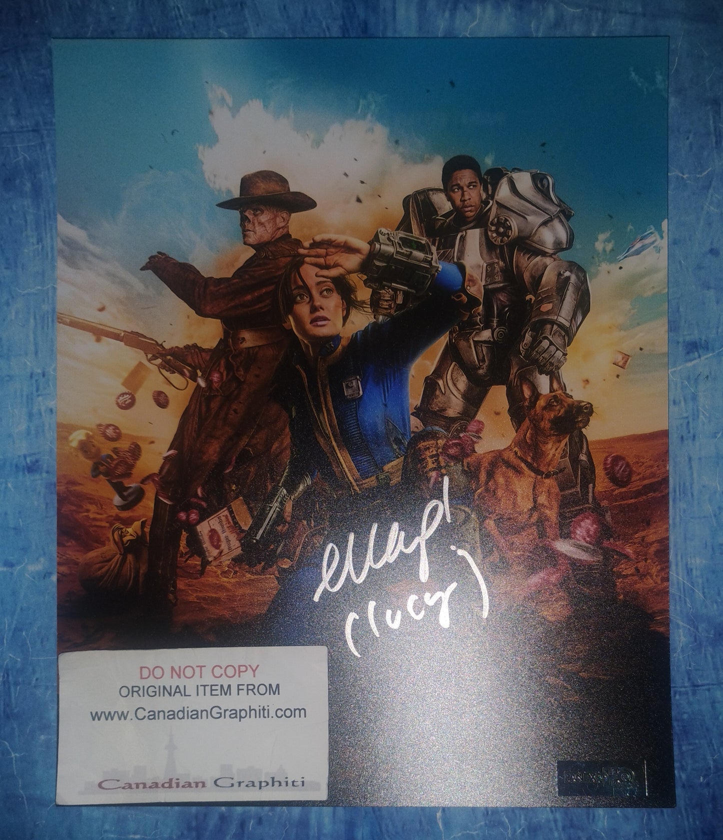 Ella Purnell Hand Signed Autograph 8x10 Photo COA Fallout