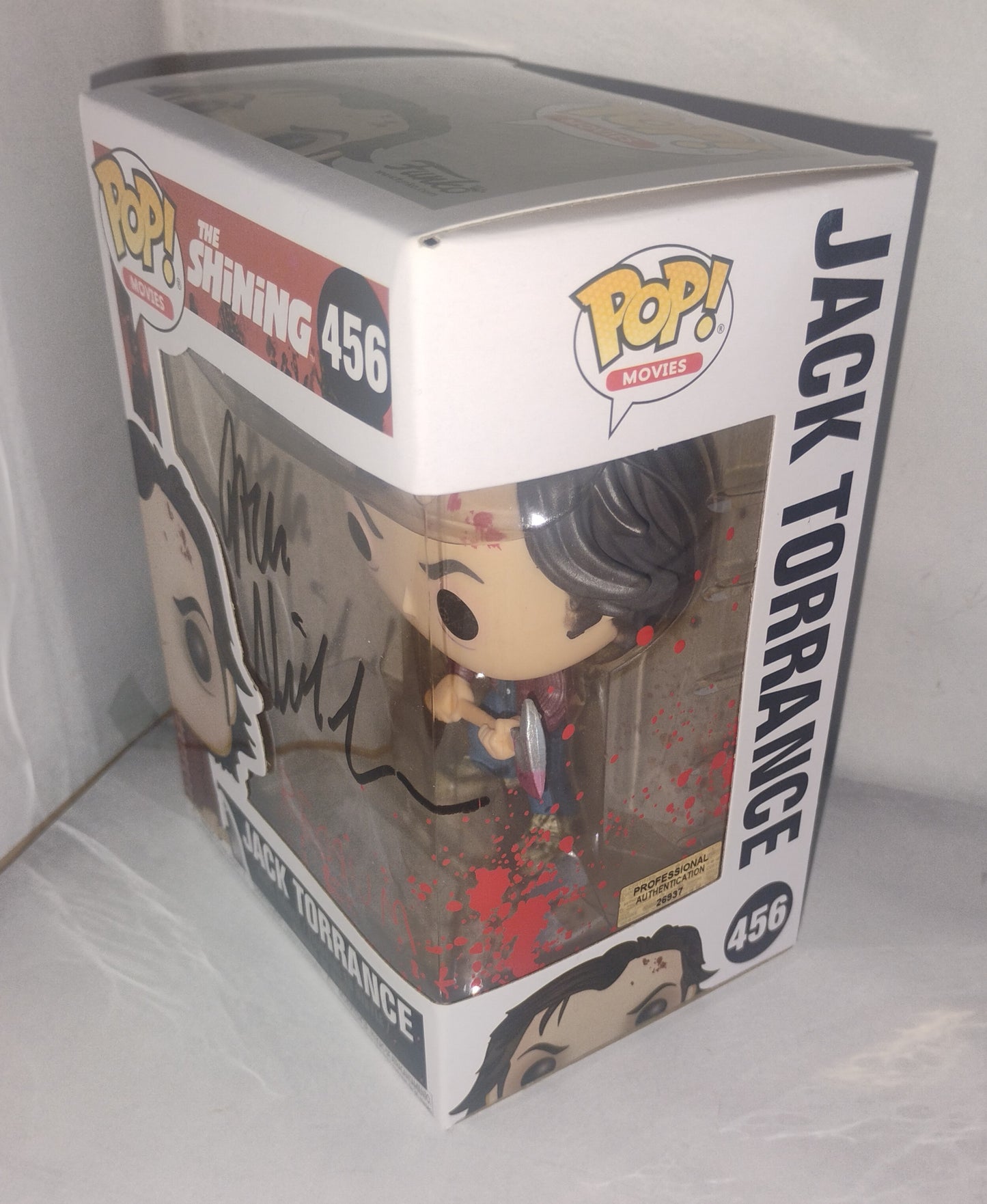 Jack Nicholson Hand Signed Autograph The Shining Funko Pop COA