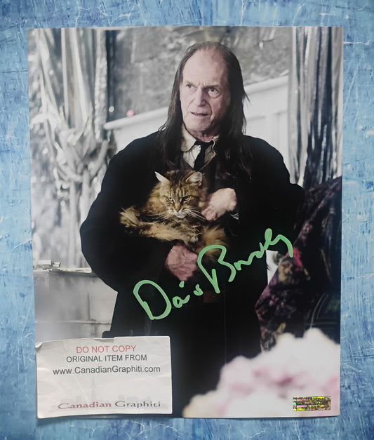 David Bradley Hand Signed Autograph 8x10 Photo COA Harry Potter
