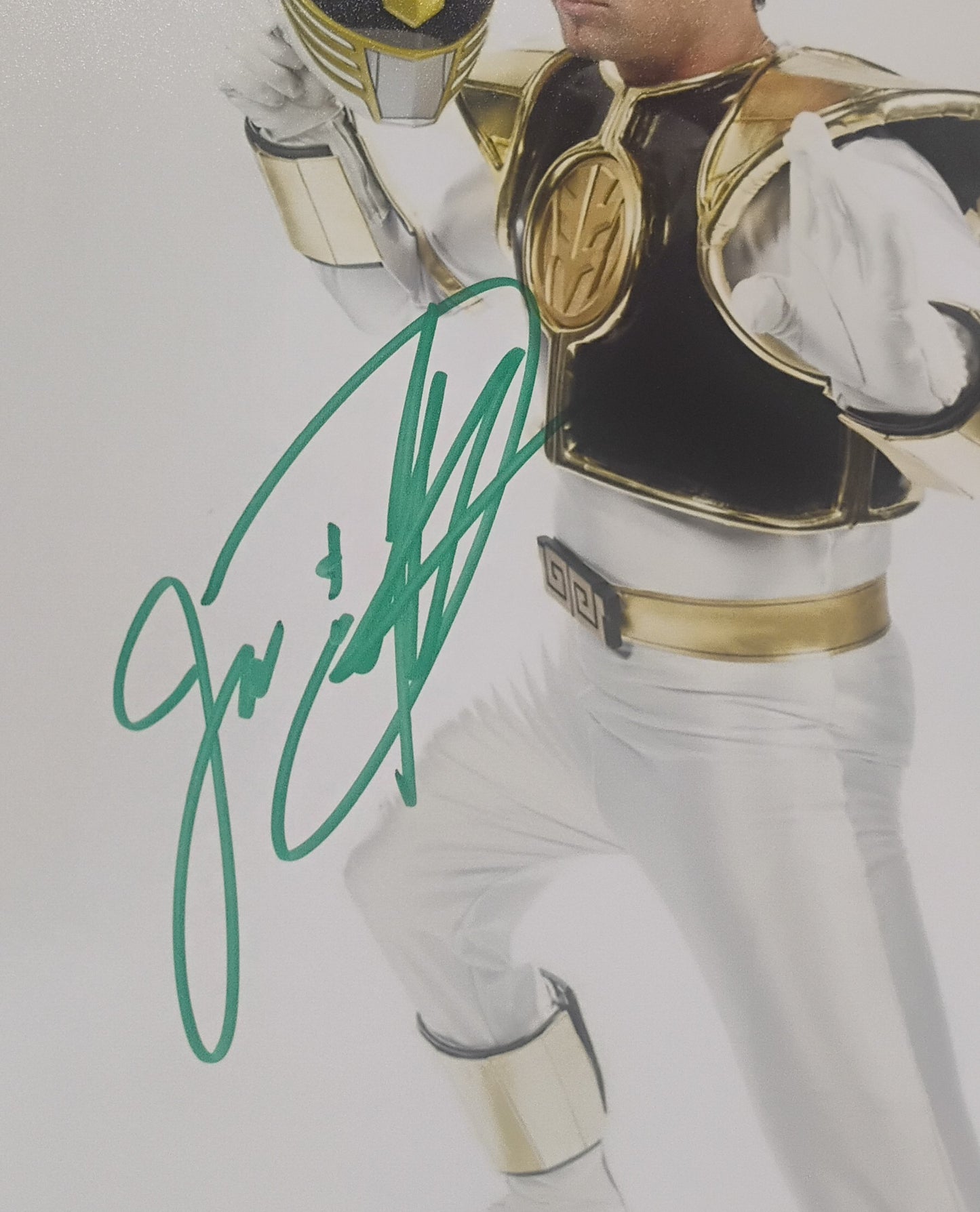 Jason David Frank Hand Signed Autograph 8x10 Photo BAS COA Power Rangers