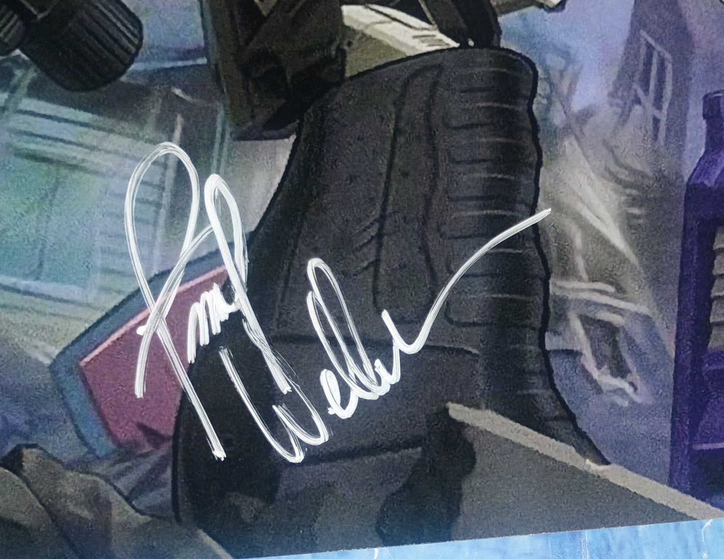 Peter Cullen & Frank Welker Hand Signed Autograph 8x10 Photo COA Transformers
