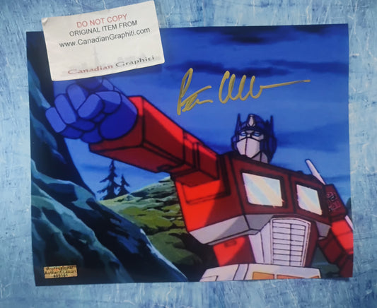 Peter Cullen Hand Signed Autograph 8x10 Photo COA Optimus Prime