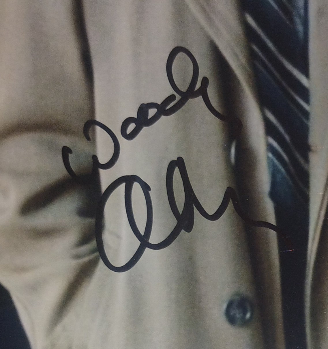 Woody Allen Hand Signed Autograph 8x10 Photo JSA COA