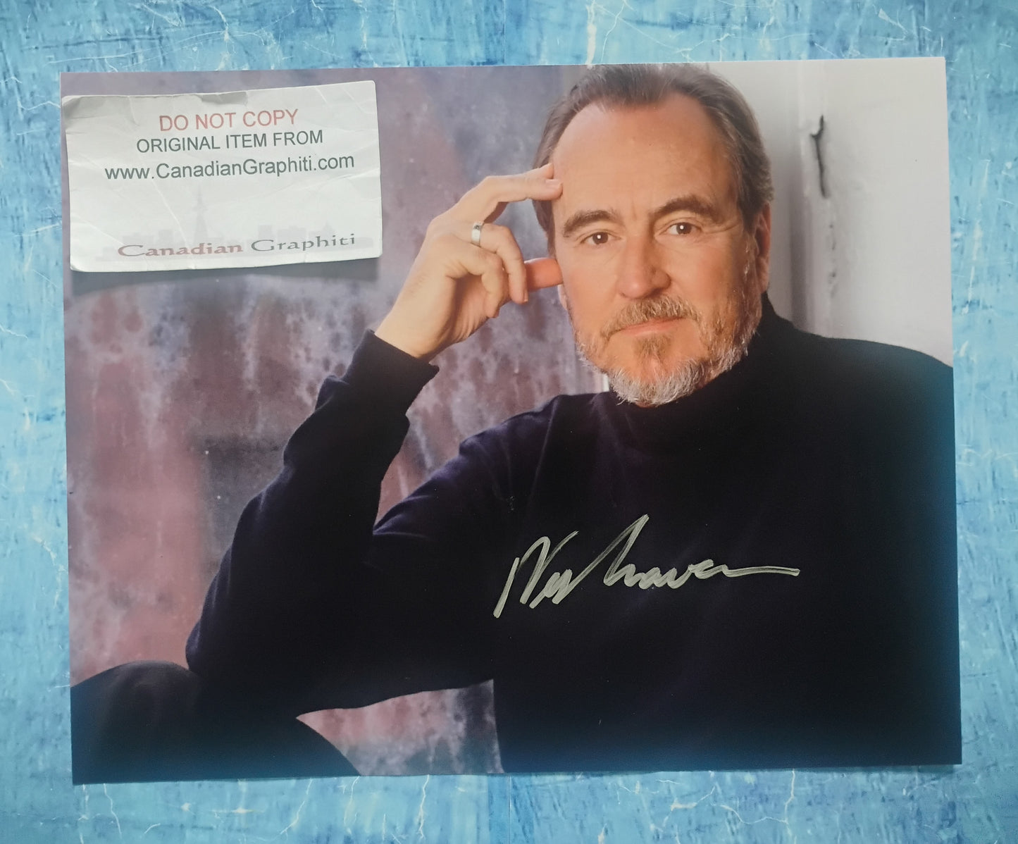 Wes Craven Hand Signed Autograph 8x10 Photo COA