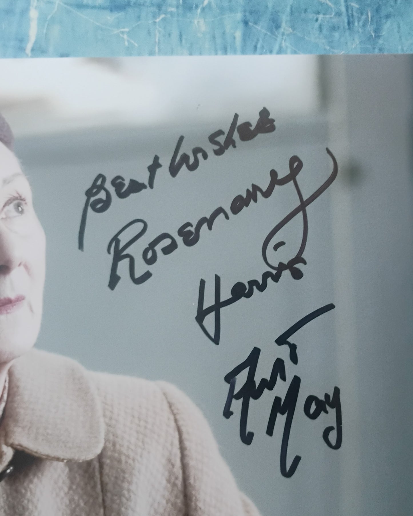 Rosemary Harris Hand Signed Autograph 8x10 Photo COA Spider-man