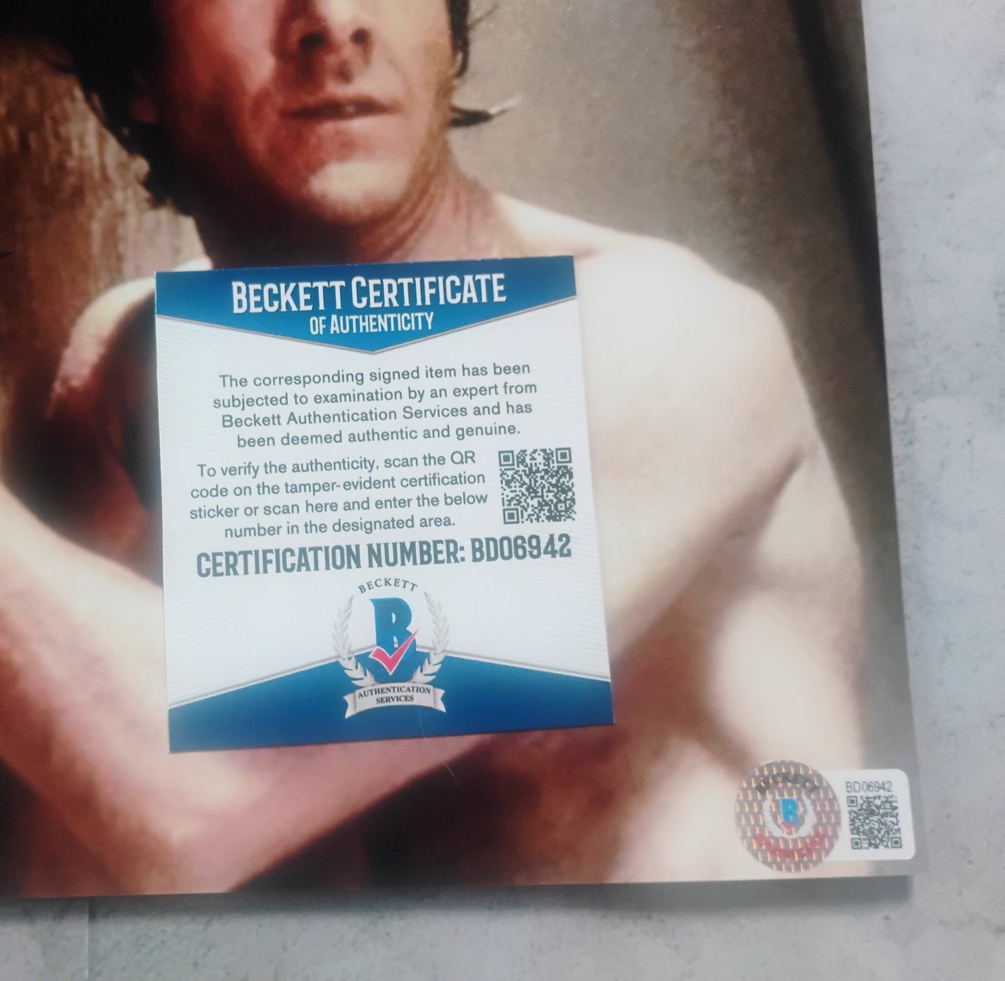 Dustin Hoffman Hand Signed Autograph 8x10 Photo BAS COA