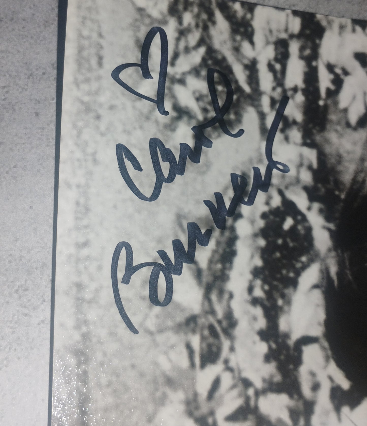 Carol Burnett Hand Signed Autograph 8x10 Photo BAS COA