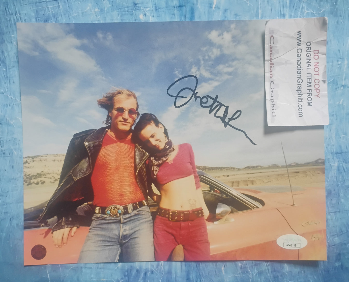 Juliette Lewis Hand Signed Autograph 8x10 Photo JSA COA Natural Born Killers