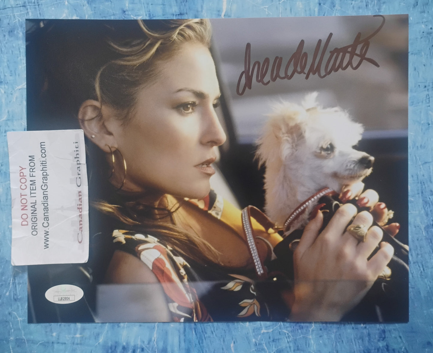 Drea de Matteo Hand Signed Autograph 8x10 Photo JSA COA The Sopranos