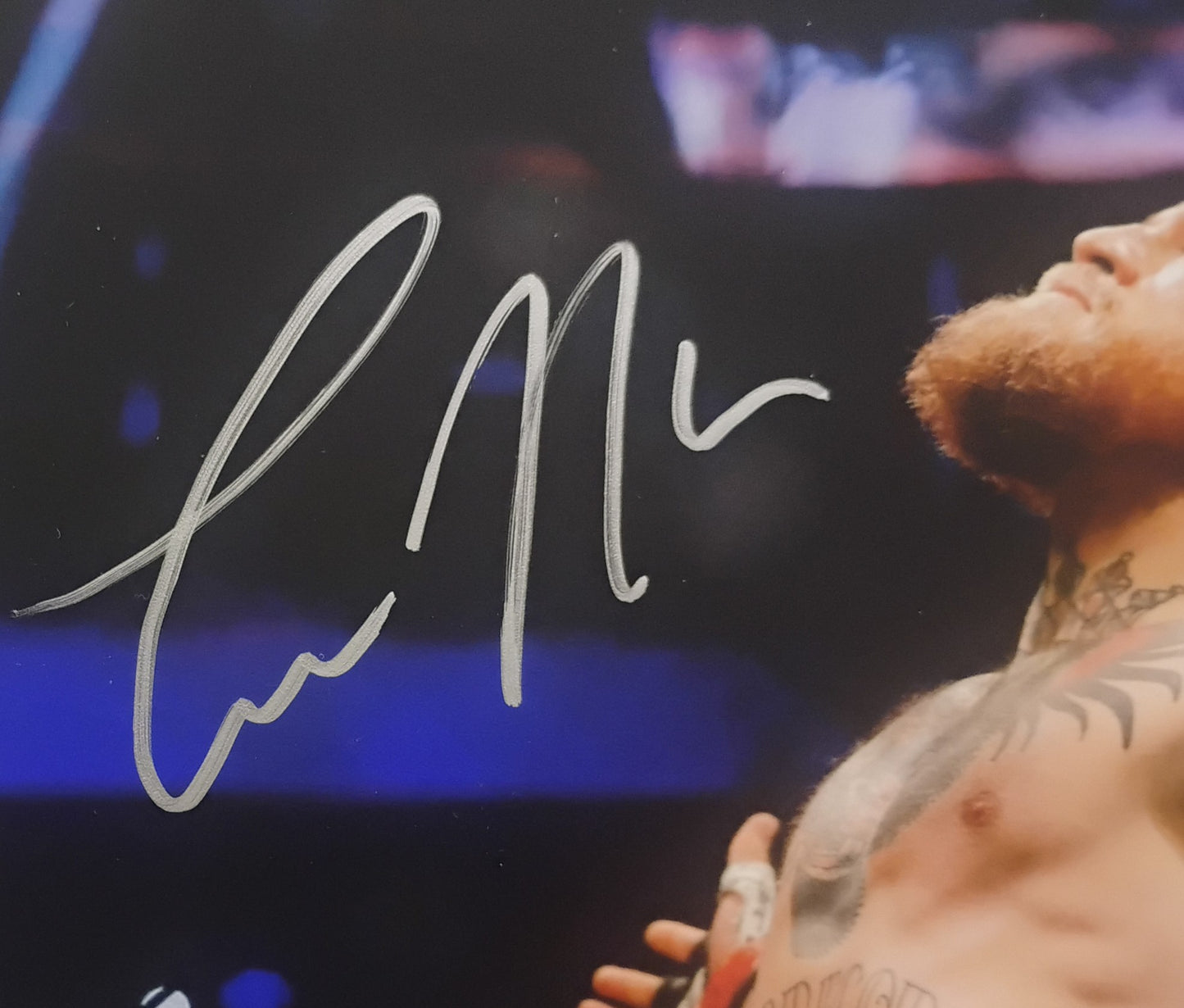 Conor McGregor Hand Signed Autograph 8x10 Photo BAS COA