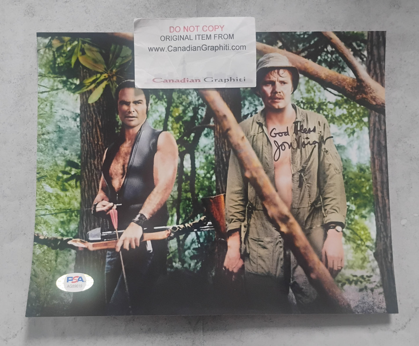 Jon Voight Hand Signed Autograph 8x10 Photo PSA COA Deliverance