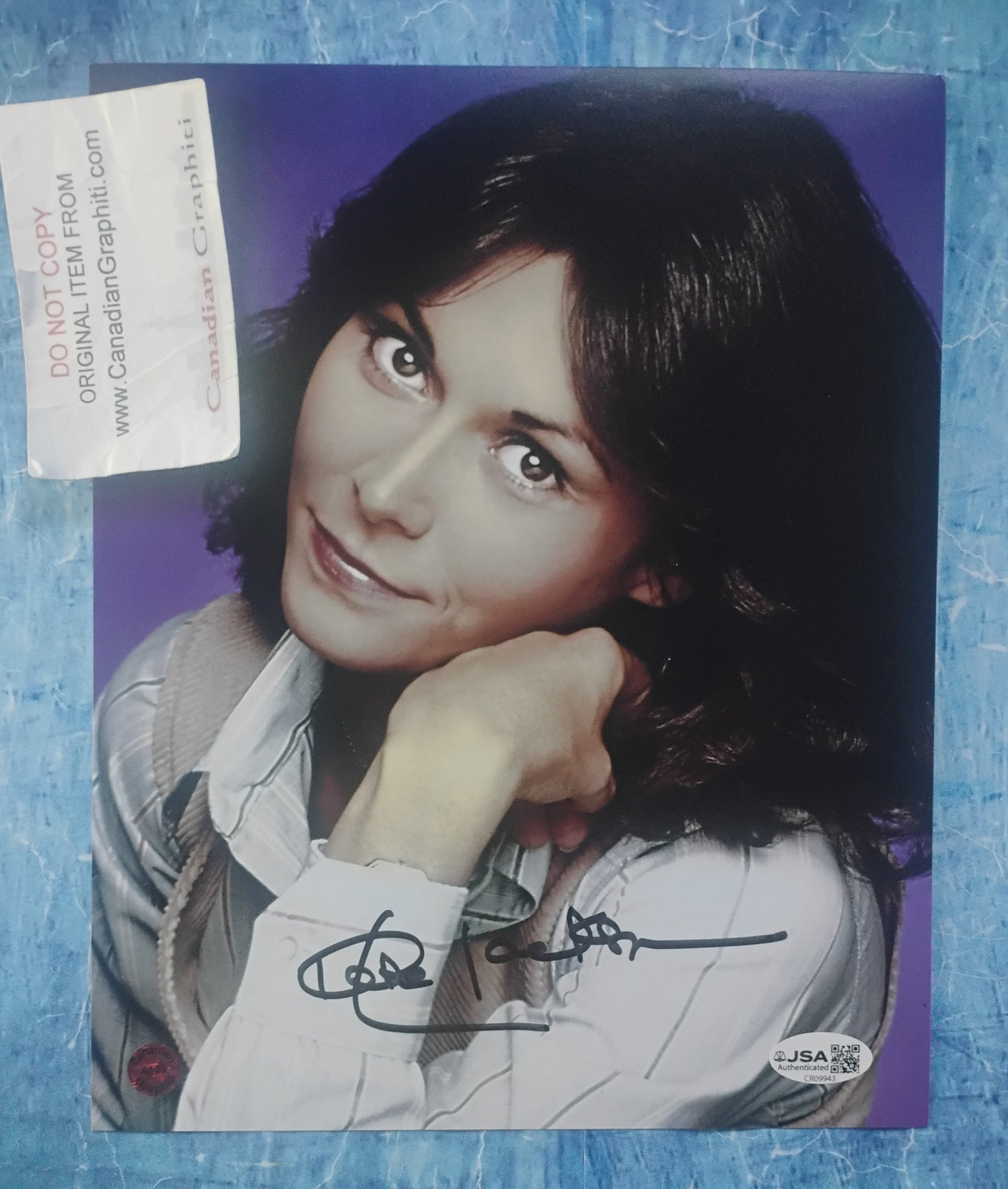 Kate Jackson Hand Signed Autograph 8x10 Photo JSA COA Charlie's Angels