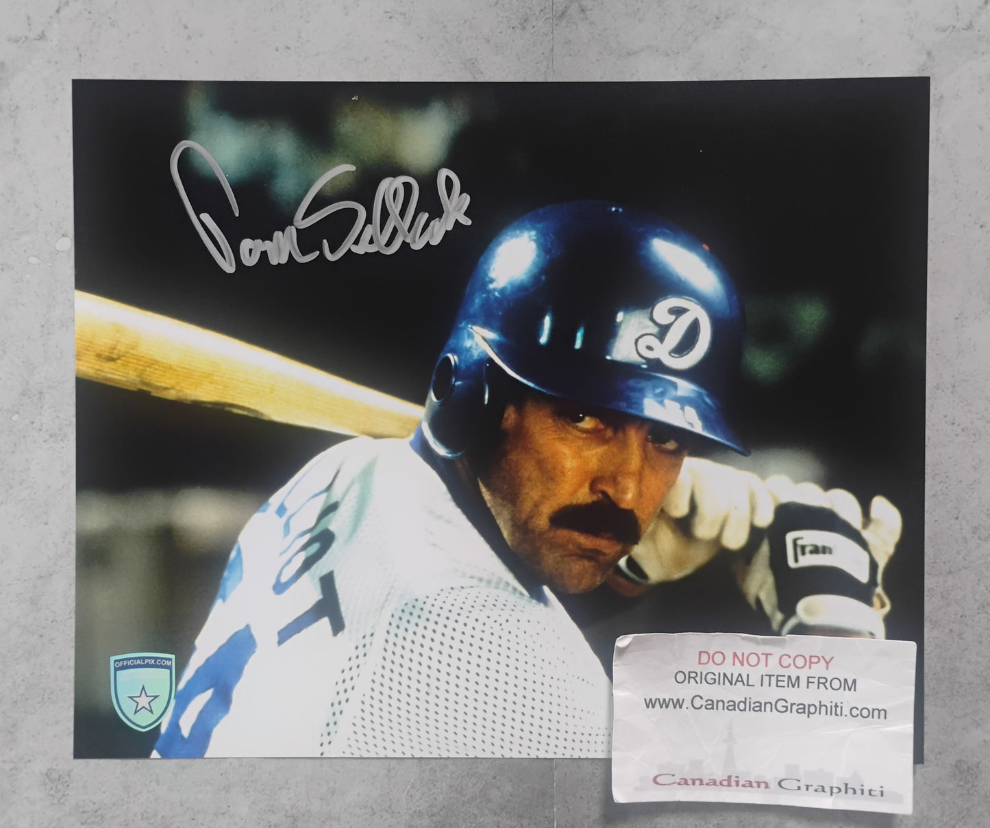 Tom Selleck Hand Signed Autograph 8x10 Photo OPix COA Mr Baseball
