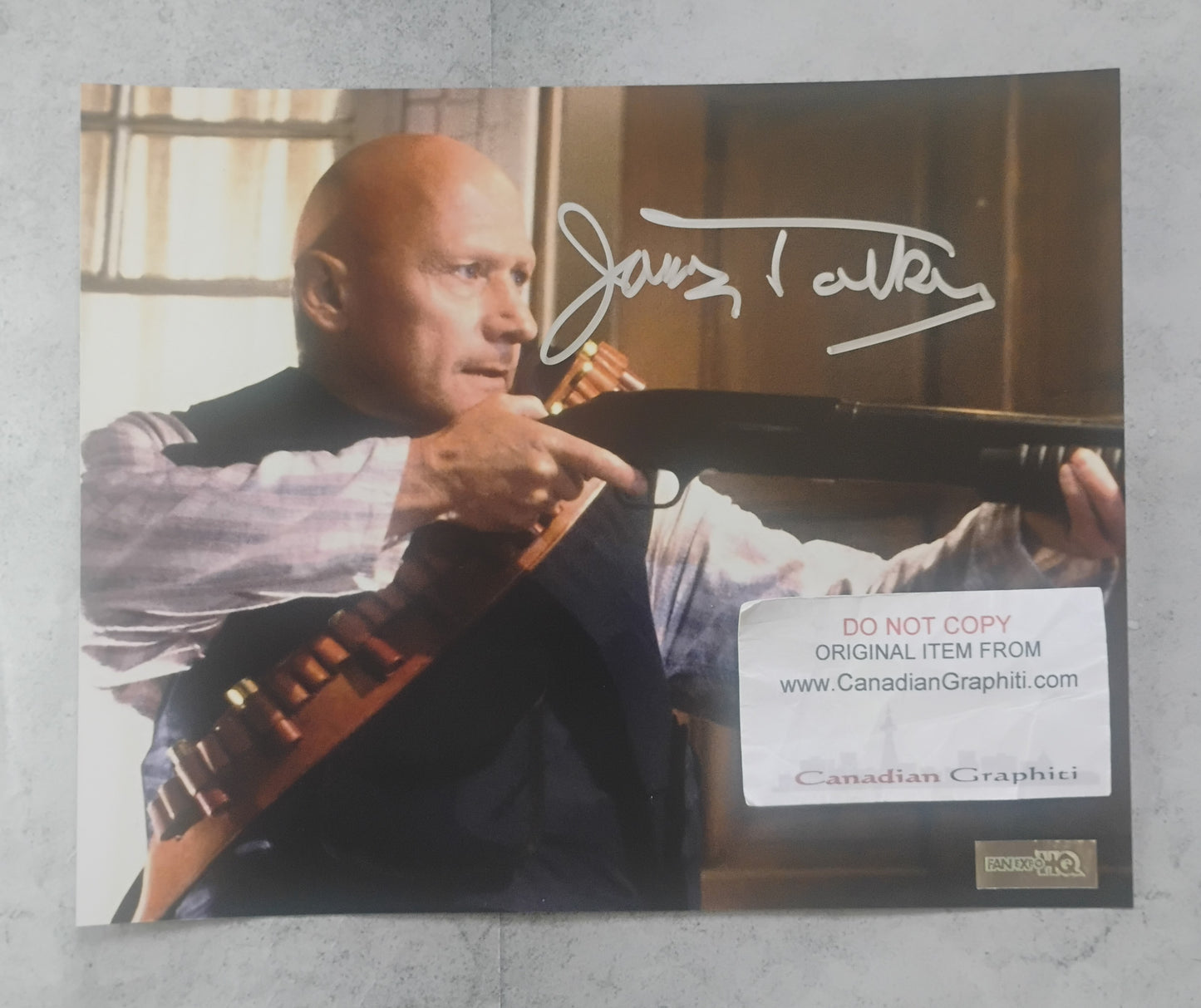 James Tolkan Hand Signed Autograph 8x10 Photo COA Back To The Future