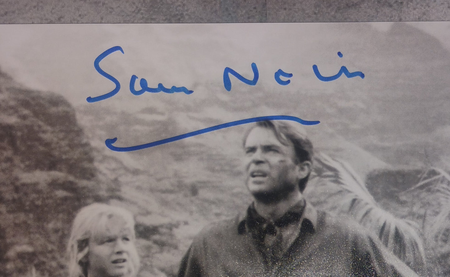 Sam Neill Hand Signed Autograph 8x10 Photo BAS COA Jurassic Park
