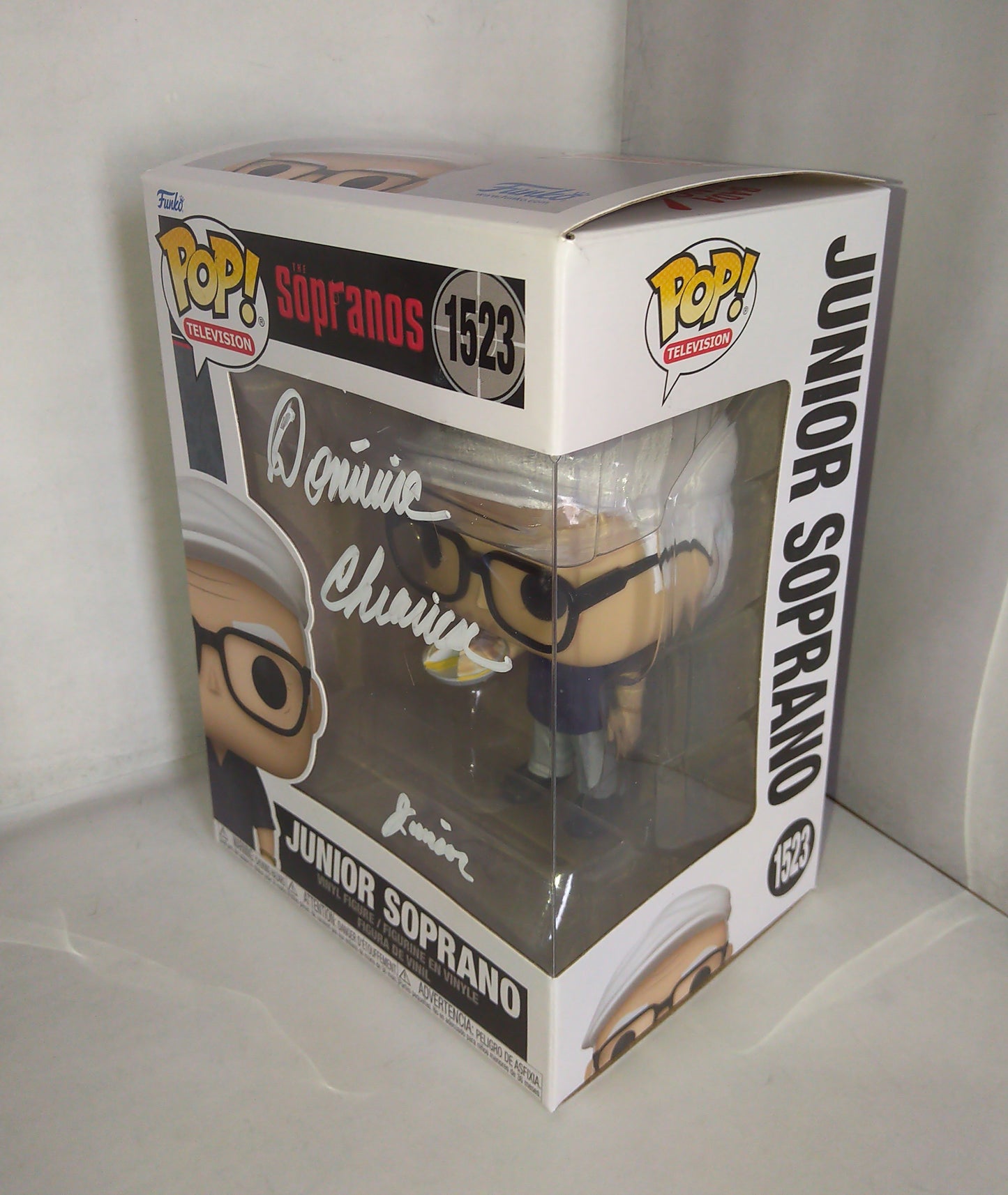 Dominic Chinese Hand Signed Autograph Sopranos Funko Pop COA
