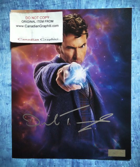 David Tennant Hand Signed Autograph 8x10 Photo COA Doctor Who