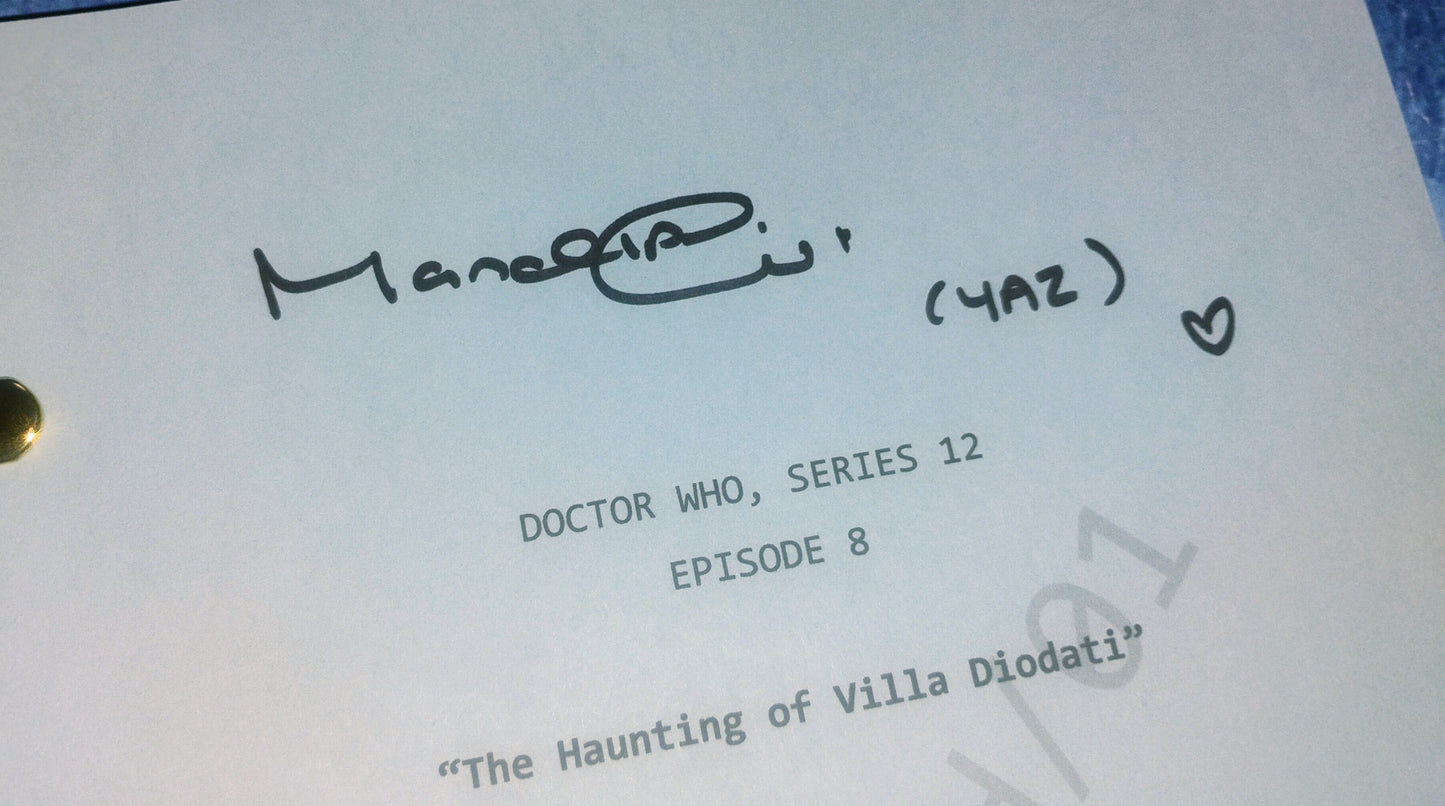Jodie Whittaker & Mandip Gill Hand Signed Autograph Doctor Who Script COA + JSA & OPix