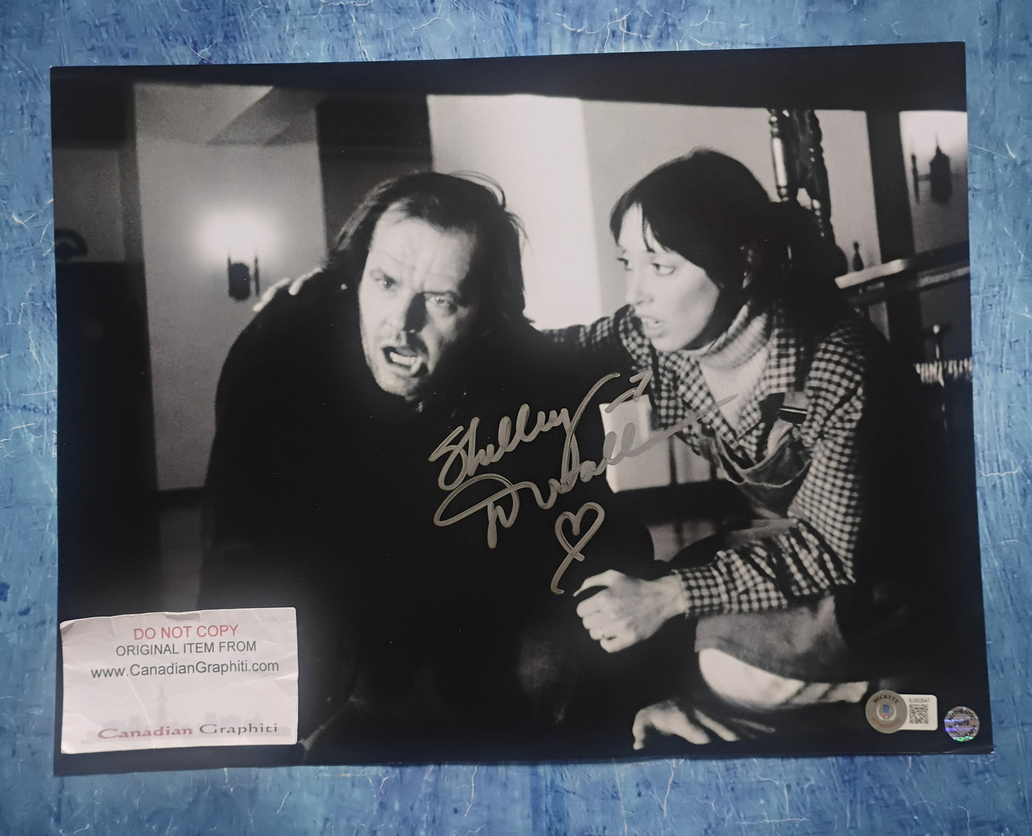 Shelley Duvall Hand Signed Autograph 11x14 Photo BAS COA The Shining