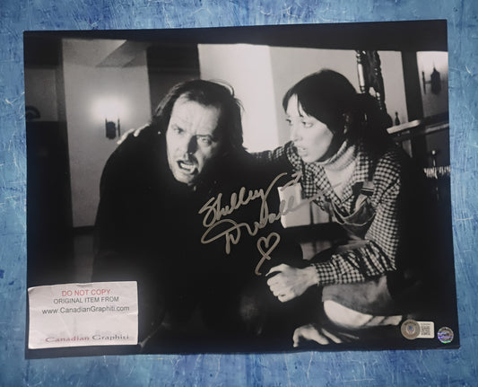 Shelley Duvall Hand Signed Autograph 11x14 Photo BAS COA The Shining