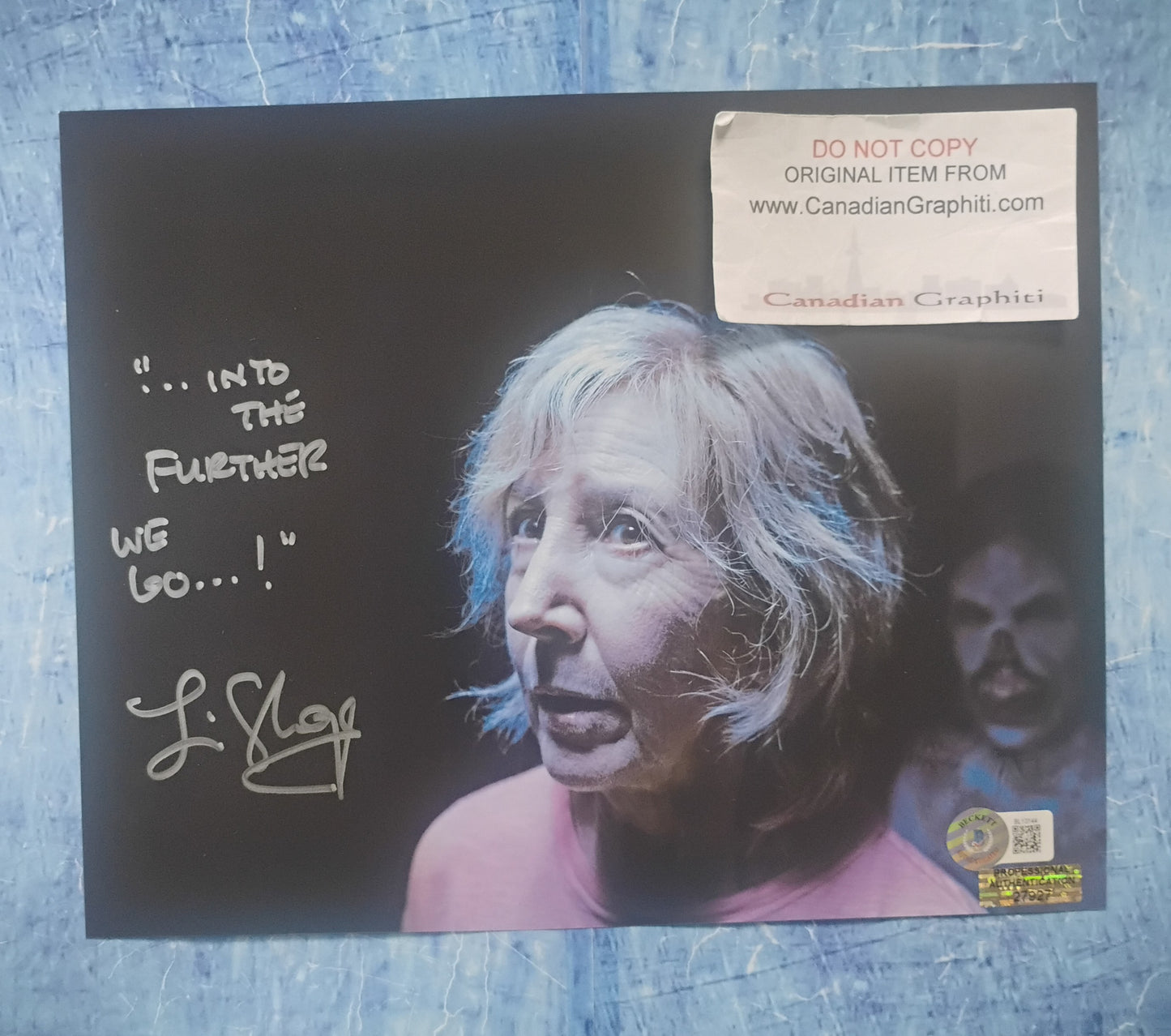 Lin Shaye Hand Signed Autograph 8x10 Photo BAS COA Insidious