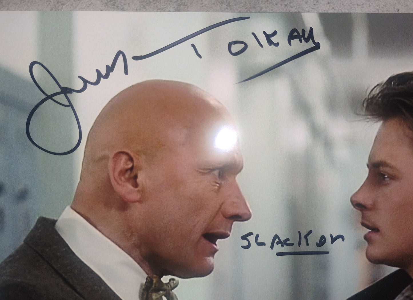 James Tolkan Hand Signed Autograph 8x10 Photo OPix COA Back To The Future