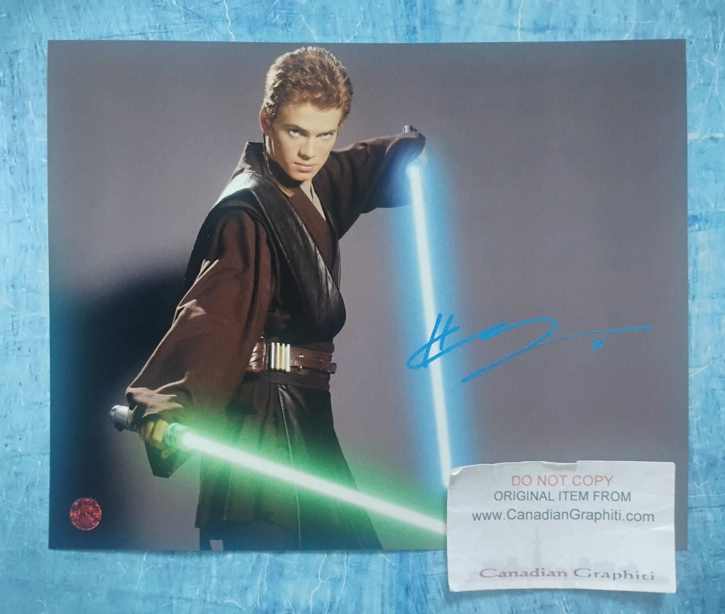 Hayden Christensen Hand Signed Autograph 8x10 Photo COA Star Wars