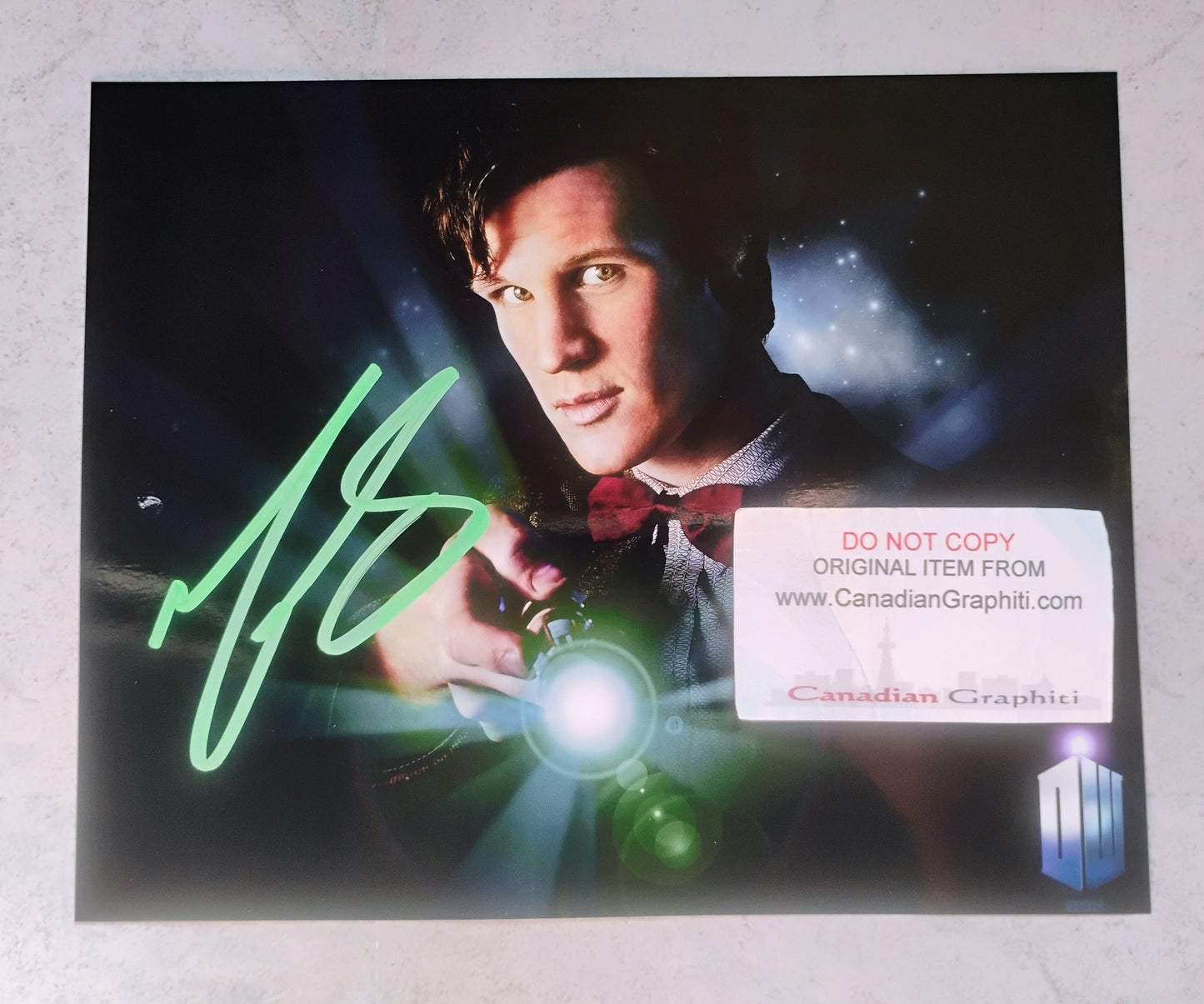 Matt Smith Hand Signed Autograph 8x10 Photo COA Doctor Who