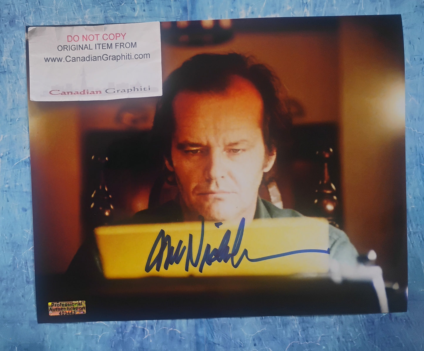 Jack Nicholson Hand Signed Autograph 8x10 Photo COA The Shining