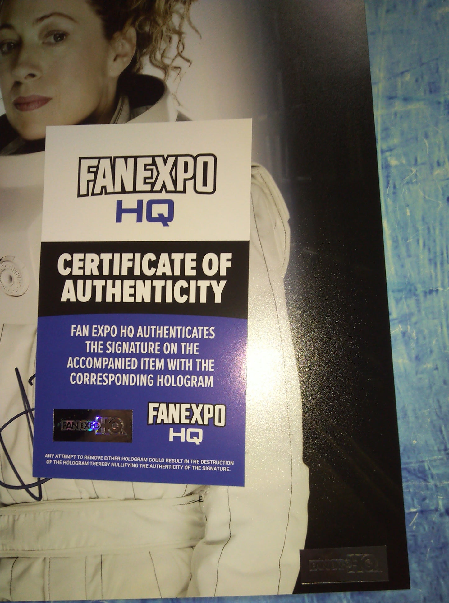 Alex Kingston Hand Signed Autograph 8x10 Photo COA Doctor Who