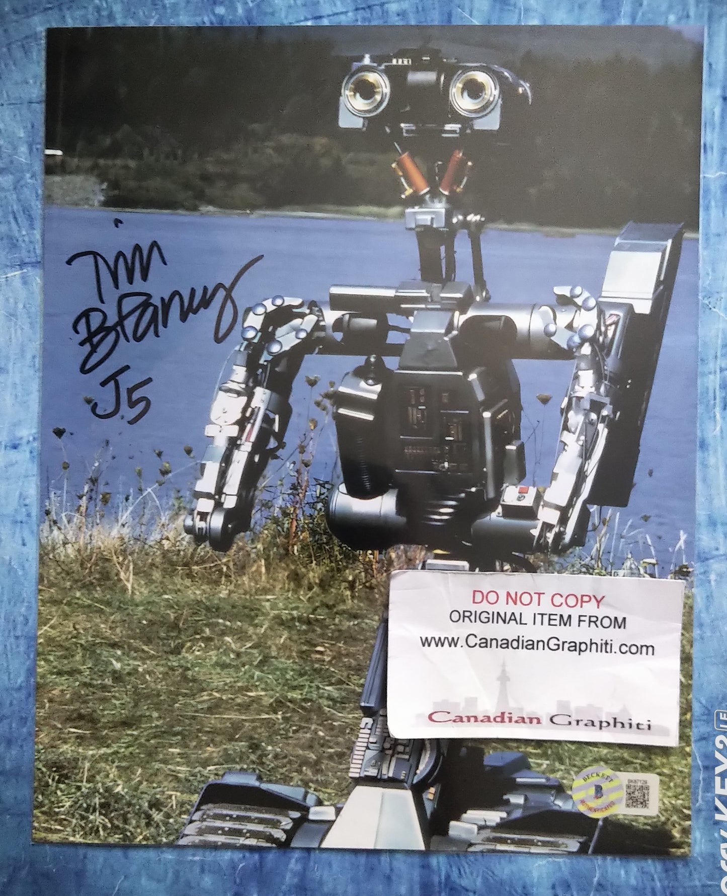 Tim Blaney Hand Signed Autograph 8x10 Photo COA Short Circuit